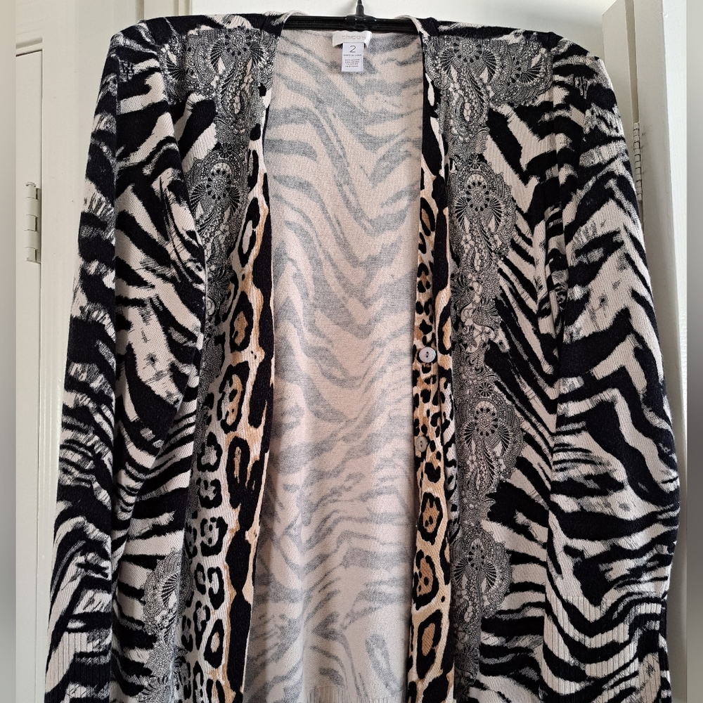 Chicos sweater size 2